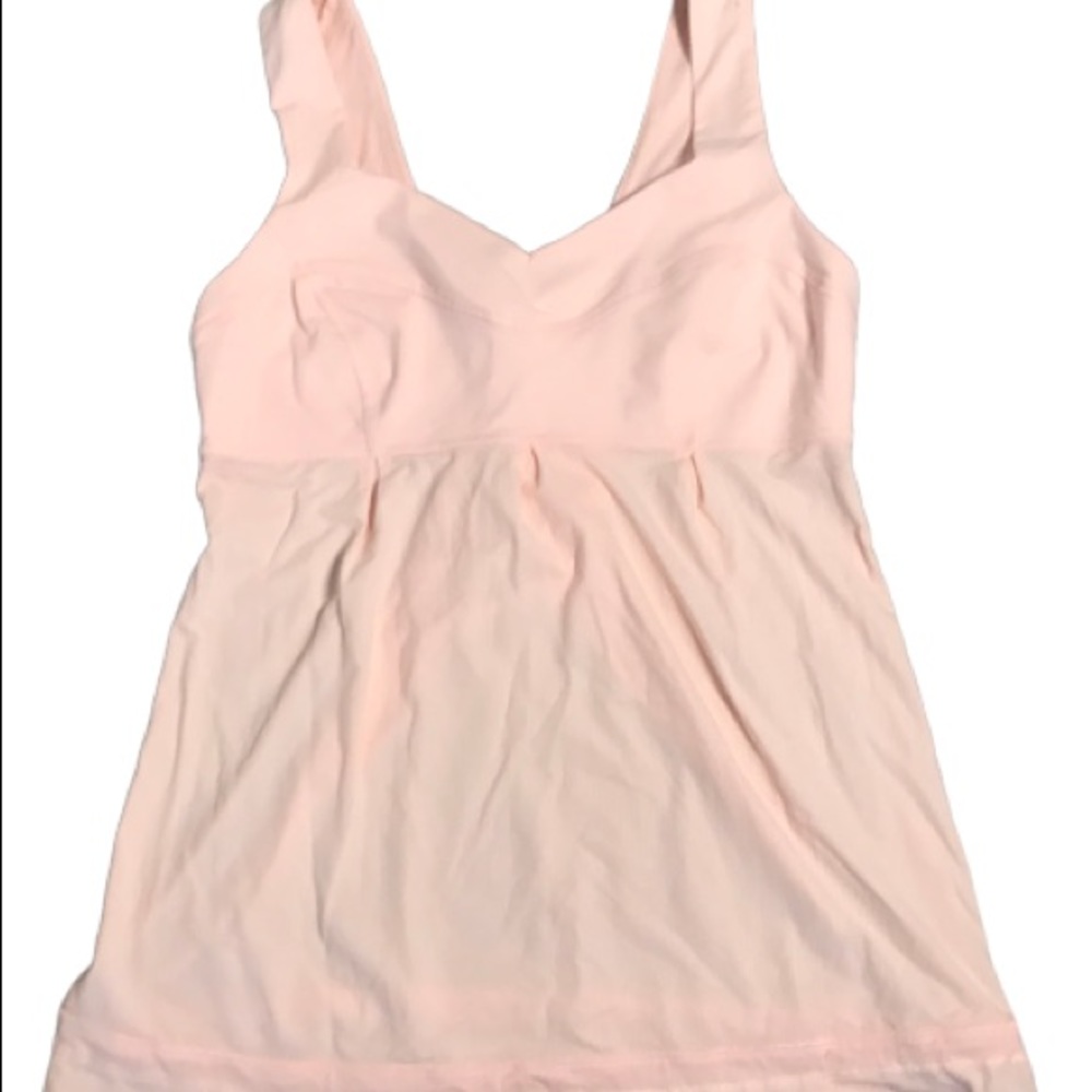 Lululemon Women’s Pale Pink Back on Track Tank